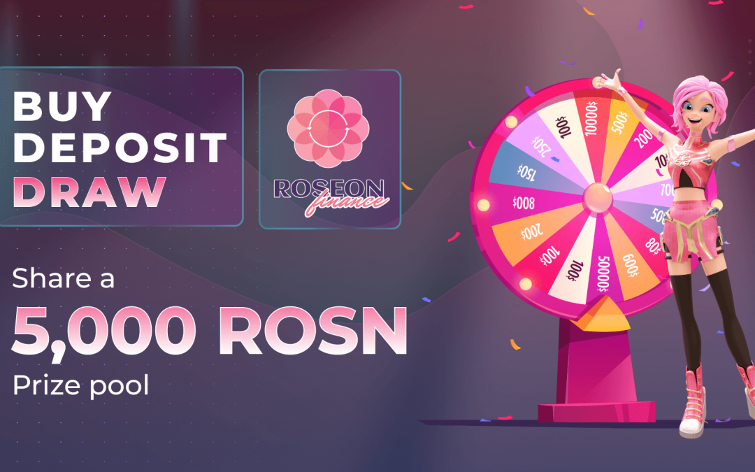 “Buy, Deposit & Draw” campaign: Share a 5,000 ROSN Prize Pool