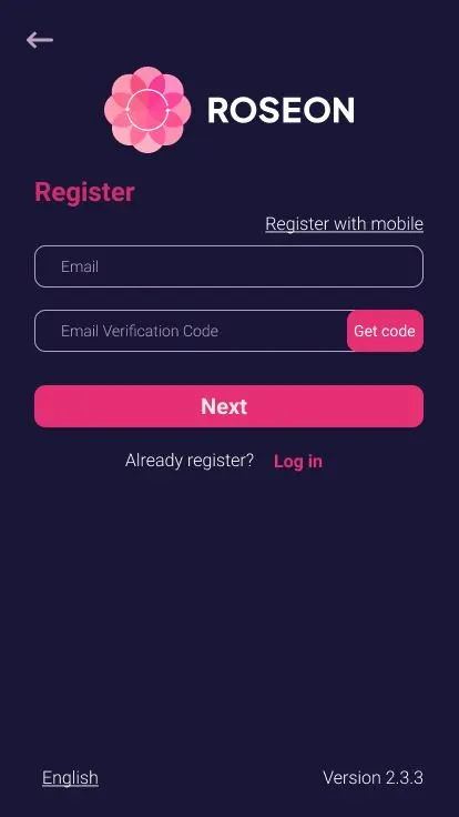 register-roseon-app