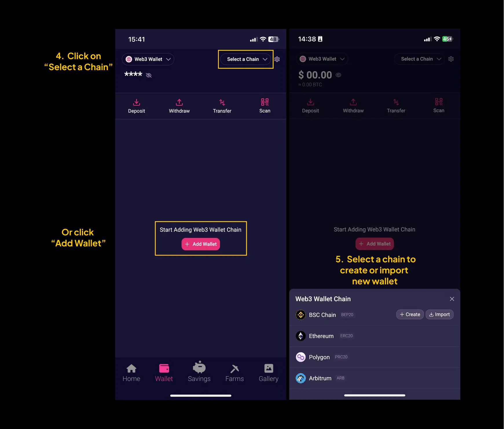 Roseon Web3 Wallet Connect Get Started