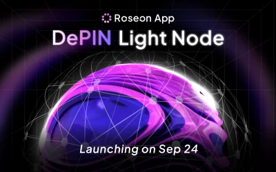 DePIN Light Node Coming to Roseon App